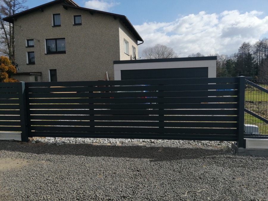 brama palisadowa s120/20